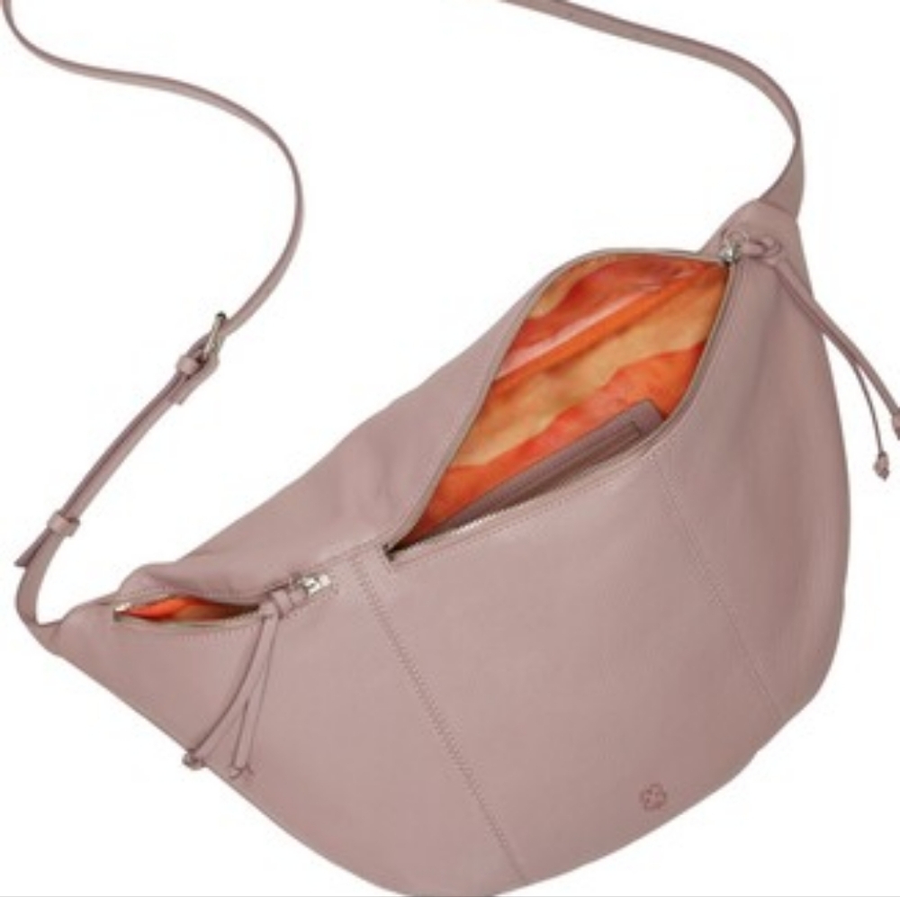 Lucky Brand Pink Crossbody Bag with Modern Design